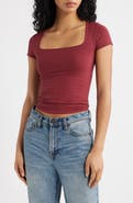 Free People Sunfade Clean Lines Baby T-Shirt