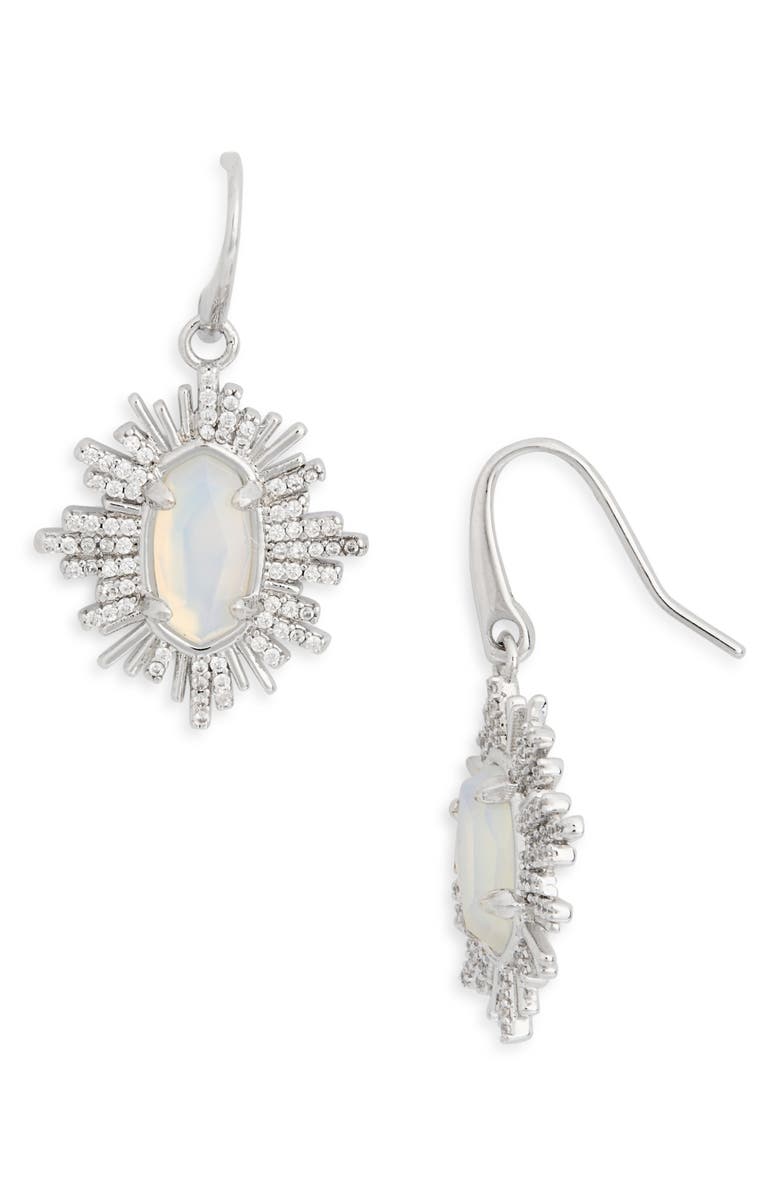 Kendra Scott Grayson Sunburst Drop Earrings, Main, color, 