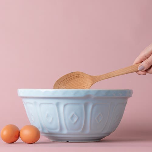 Mason Cash Powder Blue Size 24 Mixing Bowl