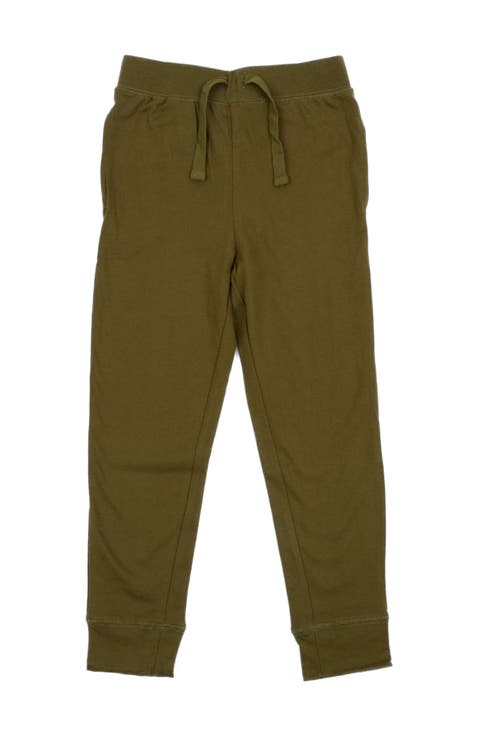 Kids 100% Cotton Lightweight Jogger Pants