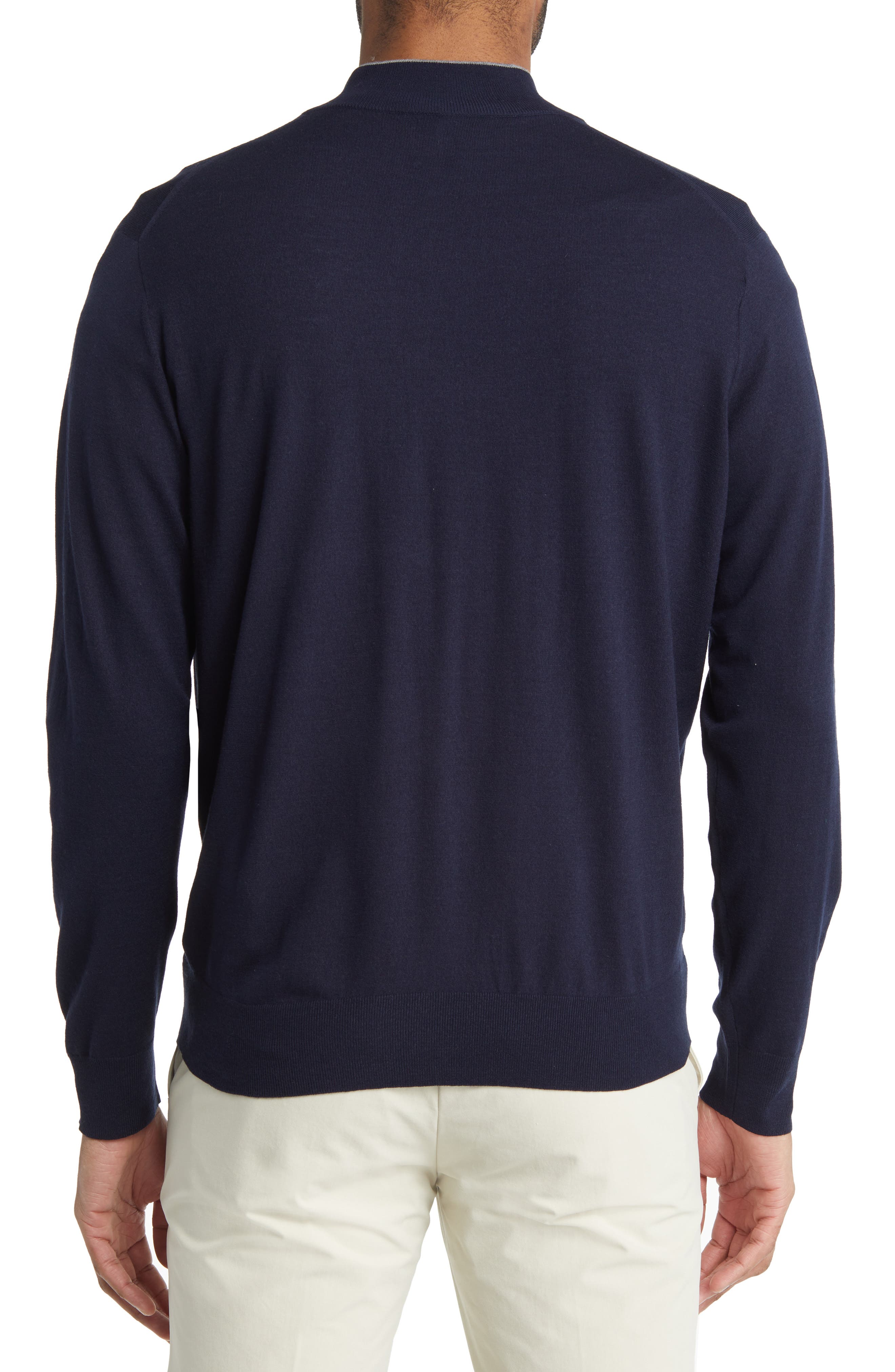 Crown Crafted Excursionist Flex Quarter Zip Merino Wool Blend Pullover - image 4