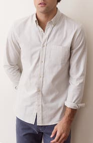 Marine Layer California Striped Oxford Shirt