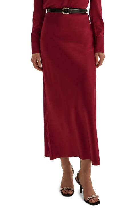 The Favorite Silk Blend Skirt