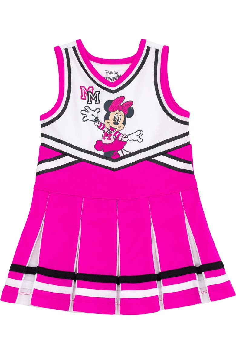 Minnie Mouse Cheerleader Dress and Headband Set, Alternate, color, Minnie Cheer Pink