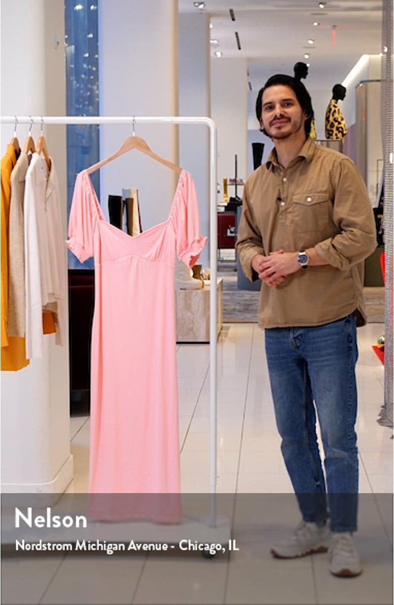 free-est Bel Air Midi Dress, sales video thumbnail