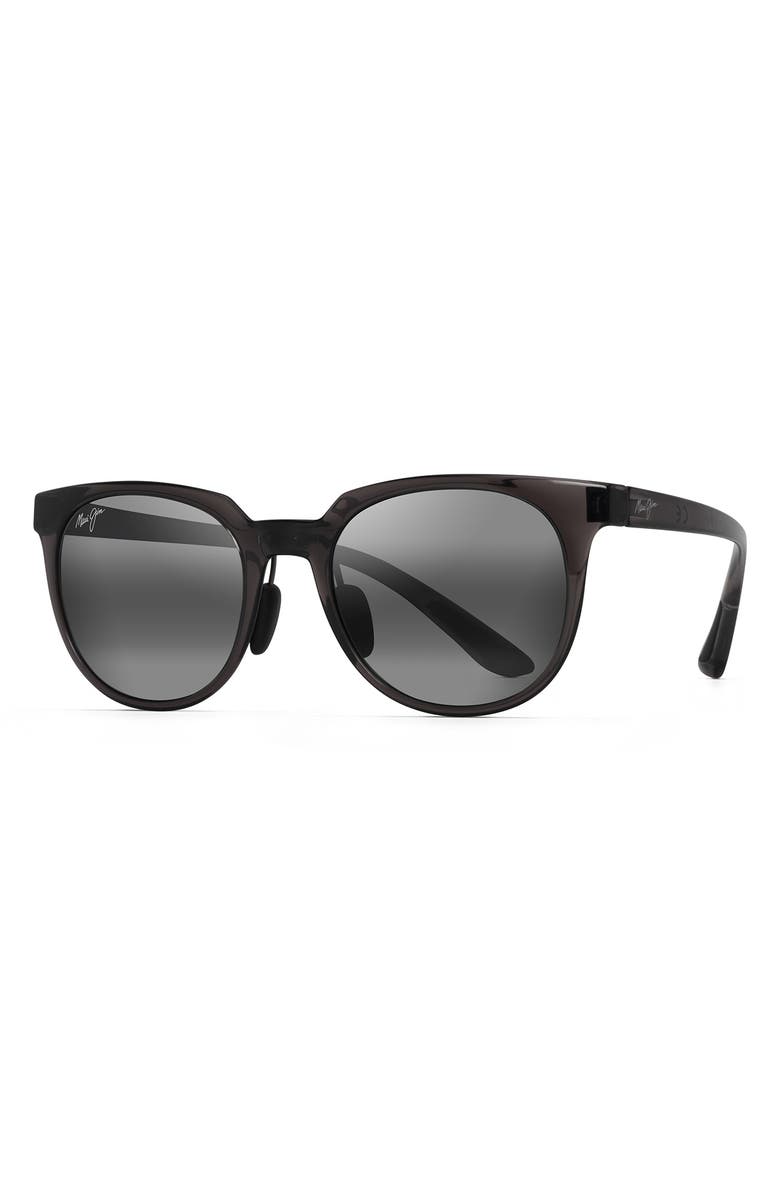 Maui Jim Wailua 49mm Small PolarizedPlus2<sup>®</sup> Round Sunglasses, Alternate, color,