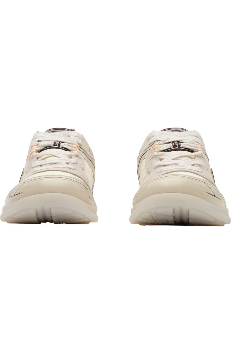 Burberry Check Matrix Sport Sneakers, Alternate, color, Ceramic White