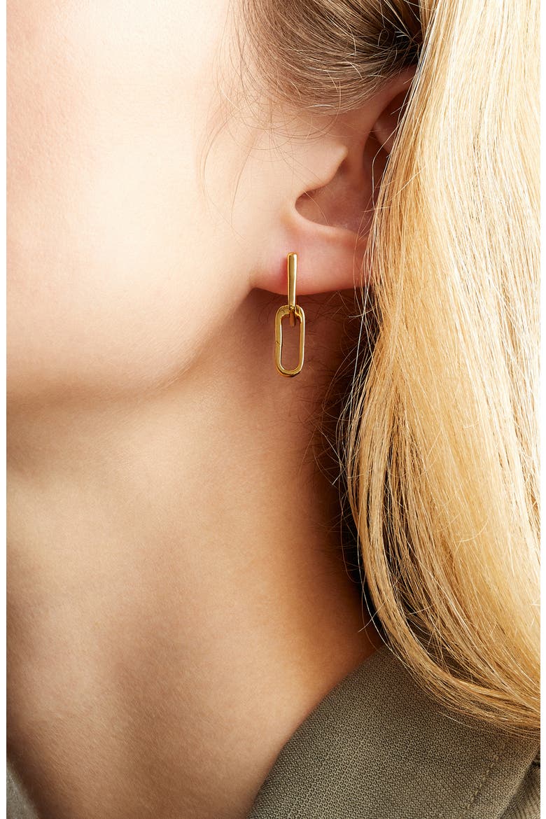 Alta Capture Earrings, Alternate, color, YELLOW GOLD