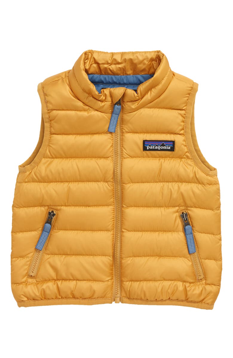 Patagonia Windproof & Water Resistant Down Sweater Vest, Main, color, 