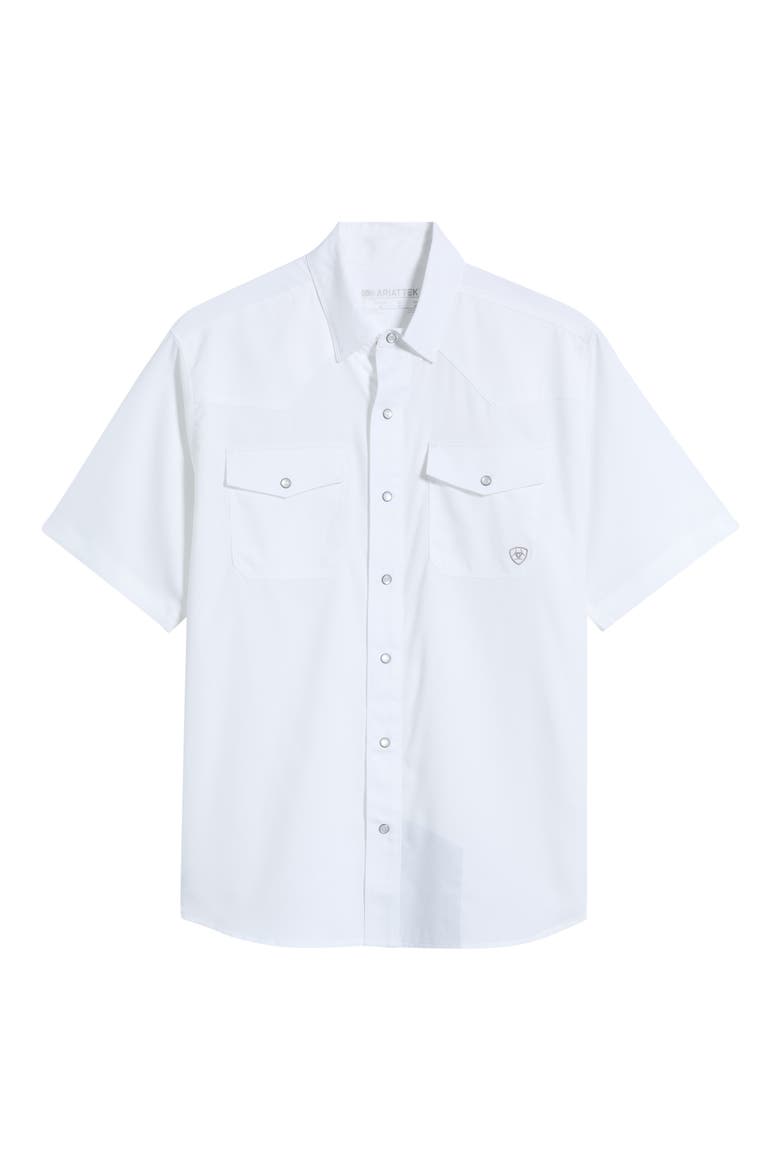 VentTEK Performance Shirt, Alternate, color, WHITE