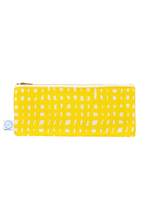 Dance Happy Ivy Pencil Case In Sunshine Yellow