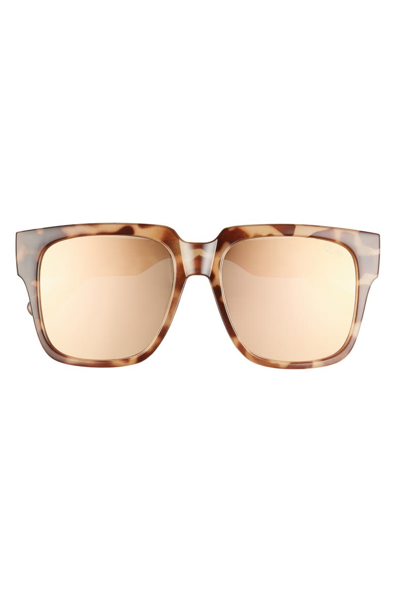 Australia 'On the Prowl' 55mm Square Sunglasses, Alternate, color, TORTOISE/ ROSE