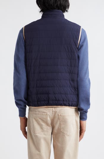 Brunello Cucinelli Quilted Water Resistant Down Vest | Nordstrom