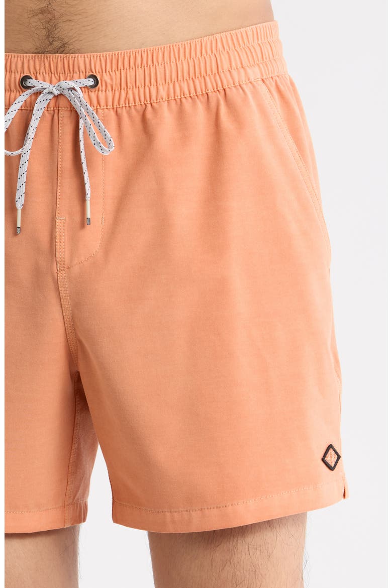 Every Other Day Swim Trunks, Alternate, color, CANTALOUPE