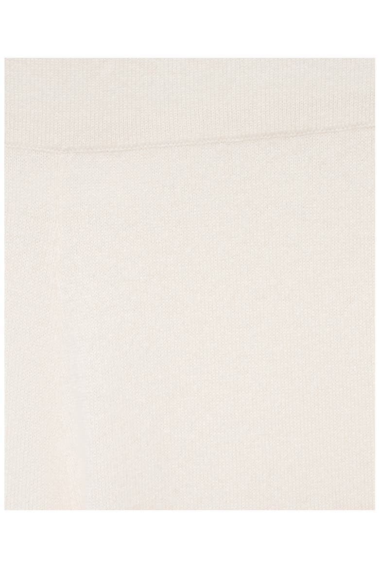 Cashmere Straight Leg Jogger Pants, Alternate, color, OFF WHITE
