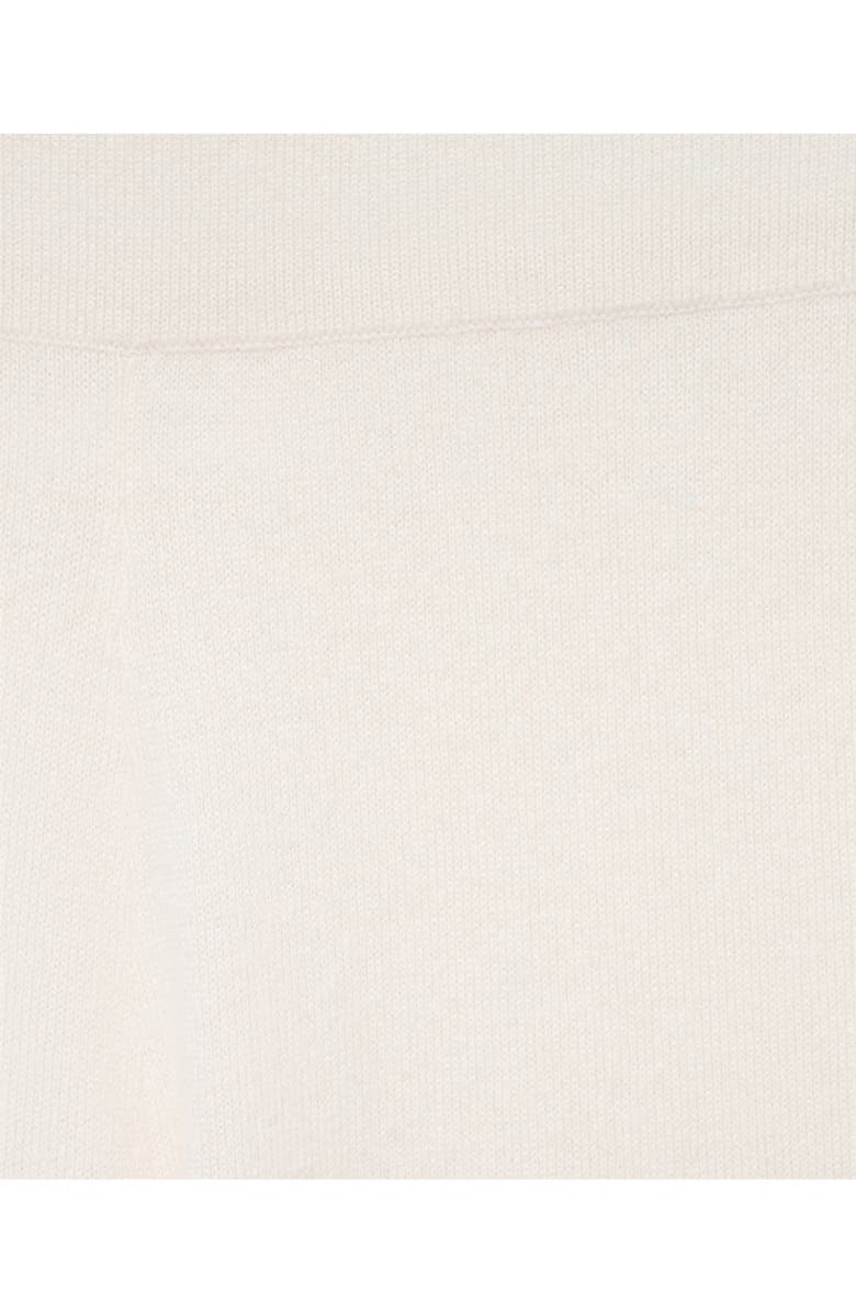 MANGO Cashmere Straight Leg Jogger Pants, Alternate, color, Off White