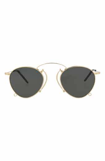 Novelty 48mm Round Sunglasses