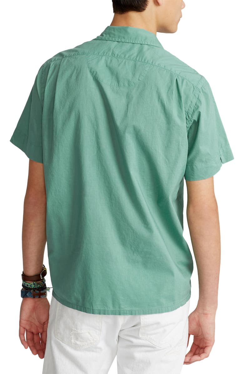 Polo Ralph Lauren Short Sleeve Button-Up Shirt, Alternate, color, 