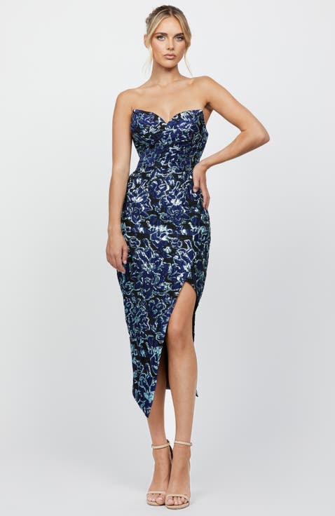 Jordana Jacquard Midi