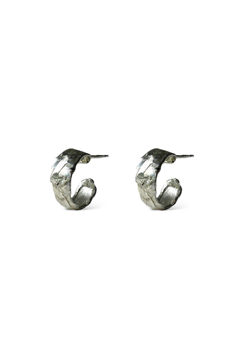 Utu Silver Hoops, Main, color, Sterling Silver
