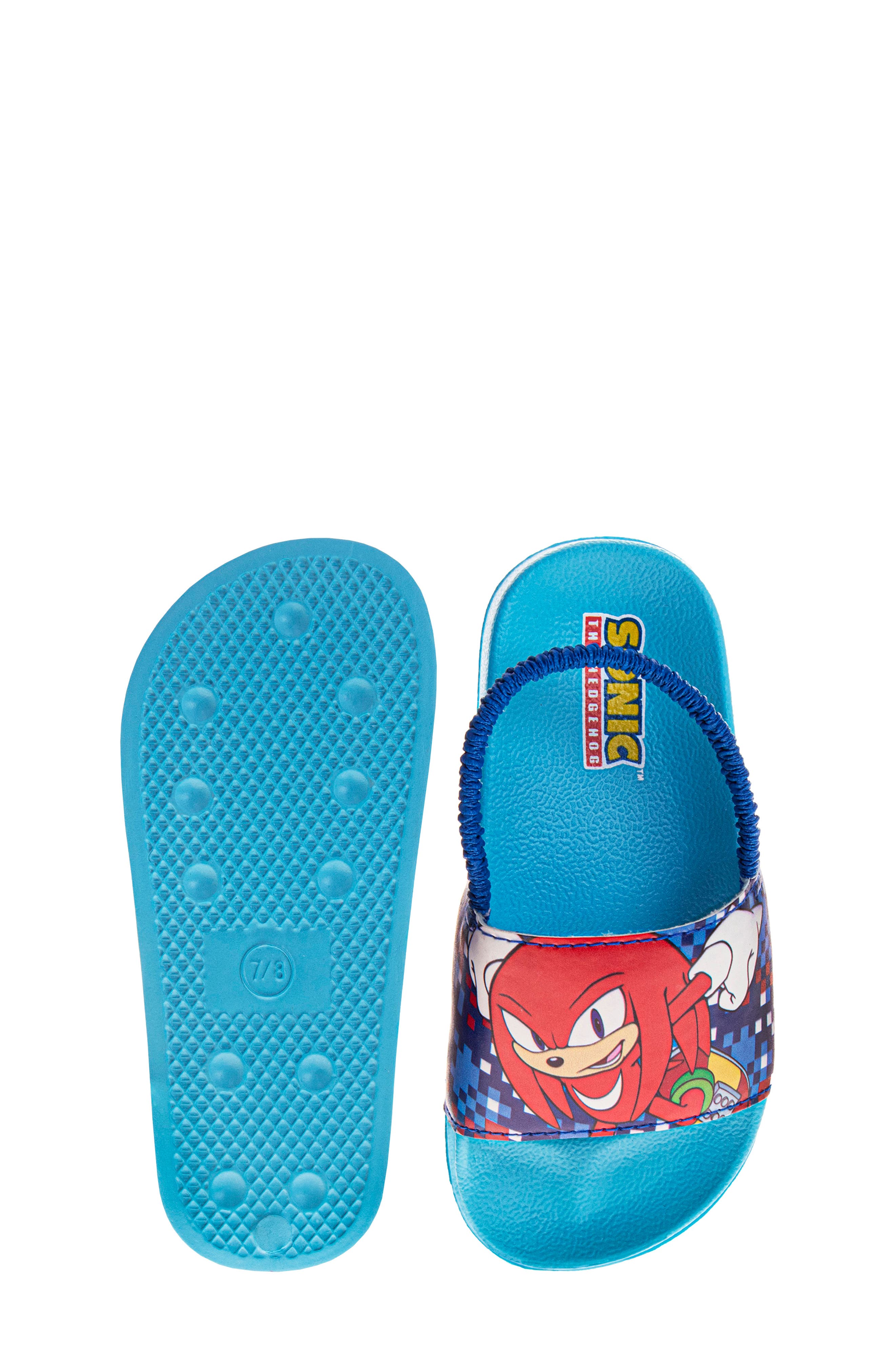 Kids' Mismatched Slingback Sandal, Alternate, color, BLUE