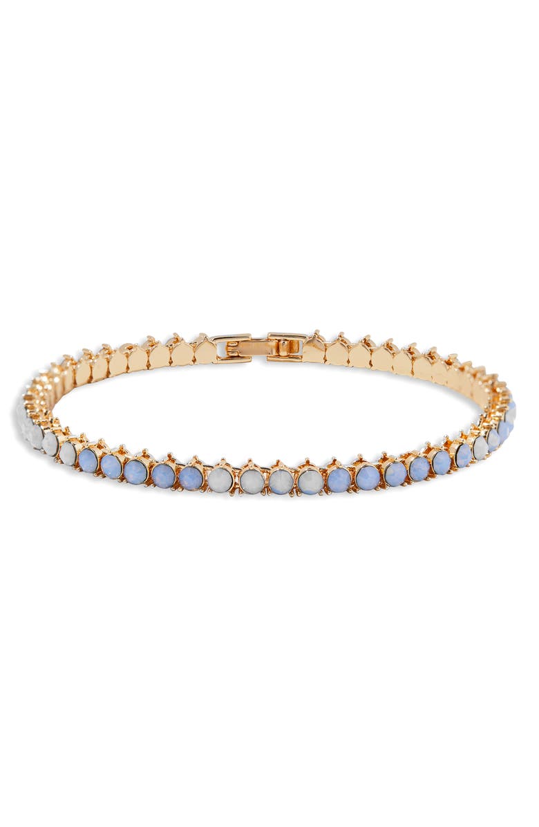 Brook and York Isabella Cubic Zirconia Tennis Bracelet, Main, color, Gold