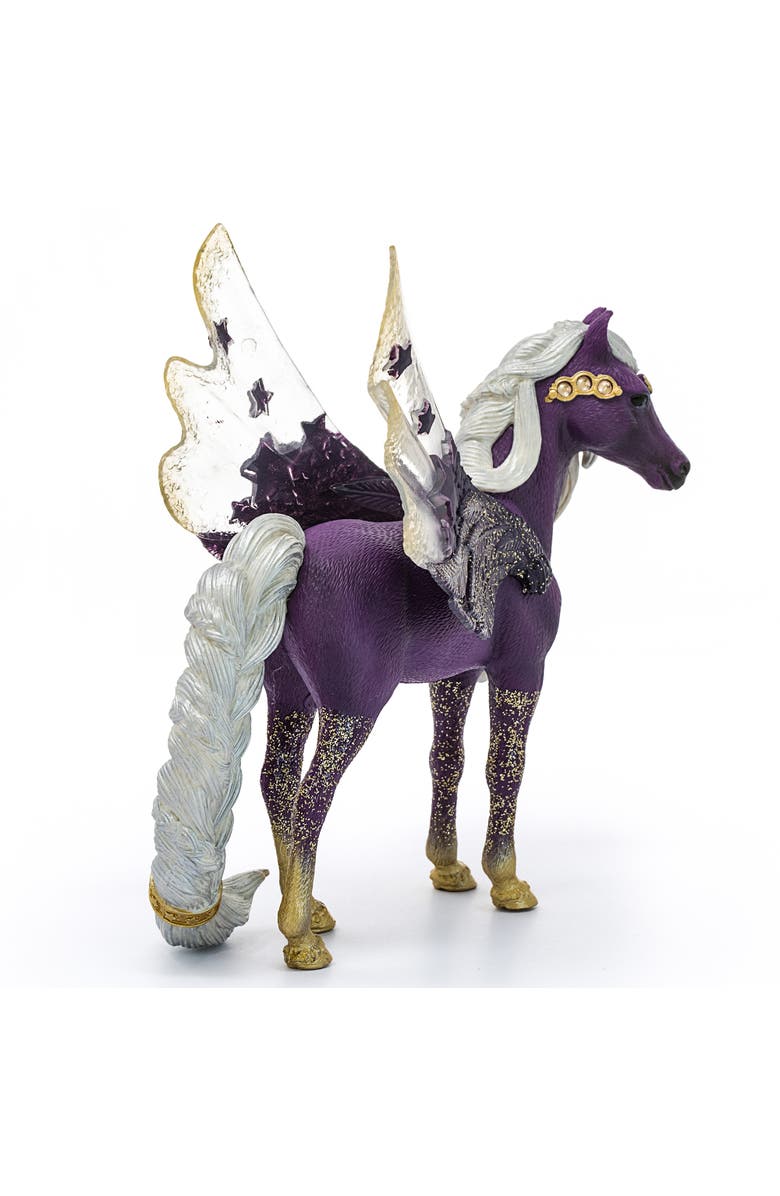 Schleich Bayala Star Pegasus Mare, Animal Figurine, Vinyl, Kids Ages 5+, Alternate, color, Multicolored