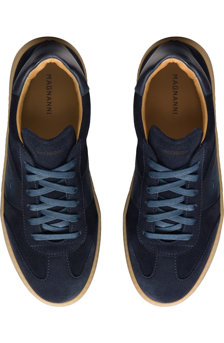Magnanni Primera Sneaker, Alternate, color, Navy
