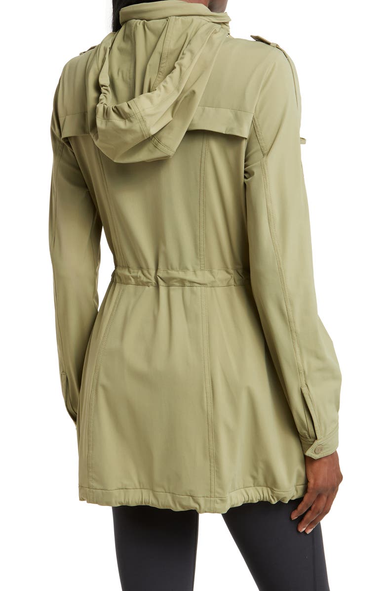 Blanc Noir Mastermind Hooded Jacket, Alternate, color, Green