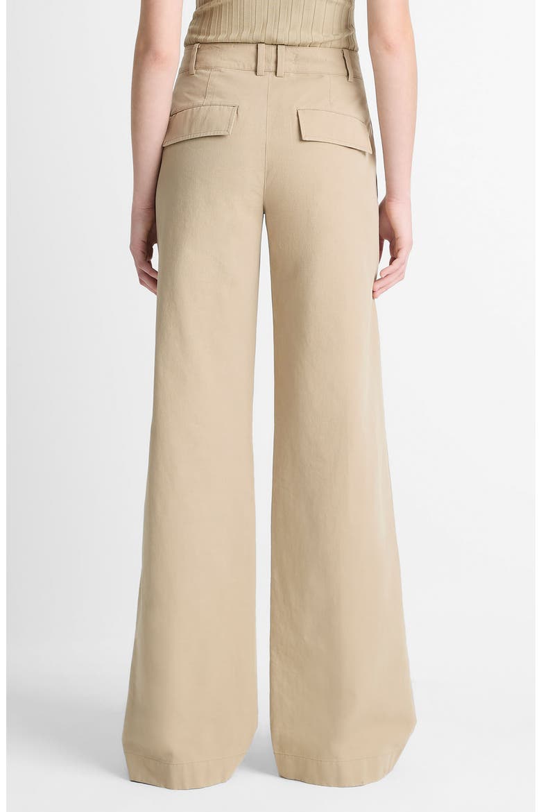 Cotton Wide Leg Pants, Alternate, color, MOJAVE