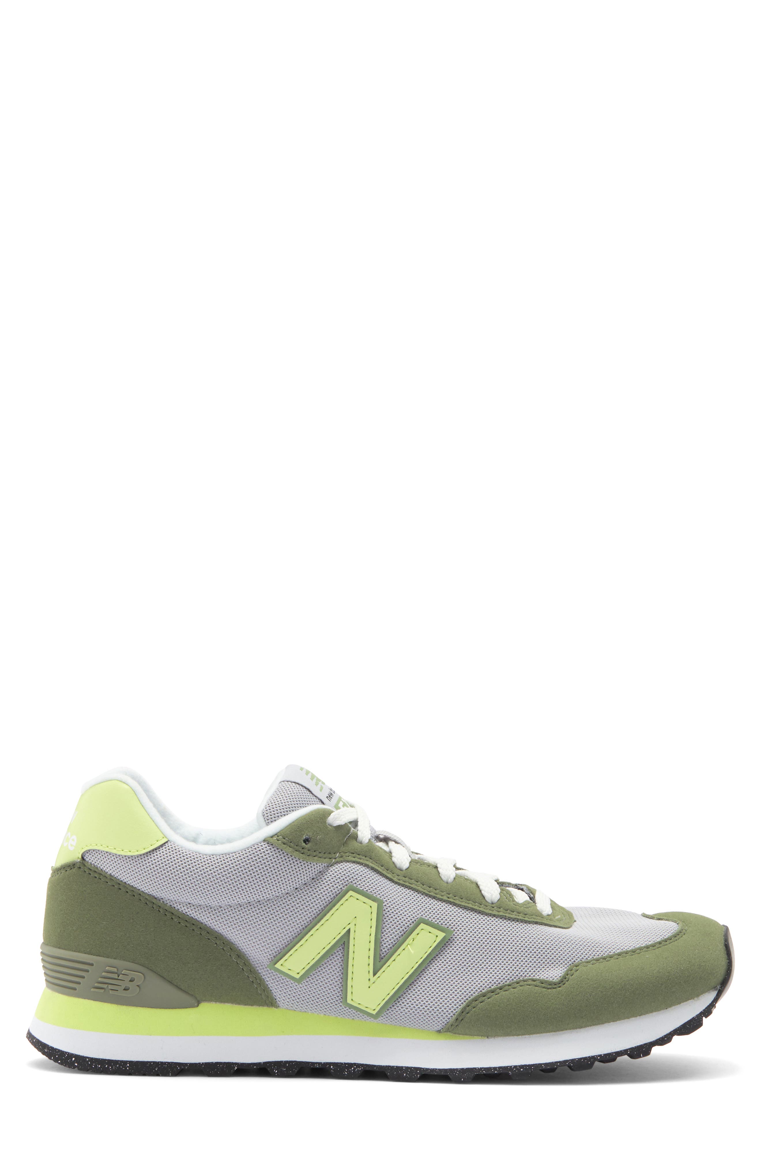 New Balance 515 Sneaker, Alternate, color, Raincloud/ Dry Lime