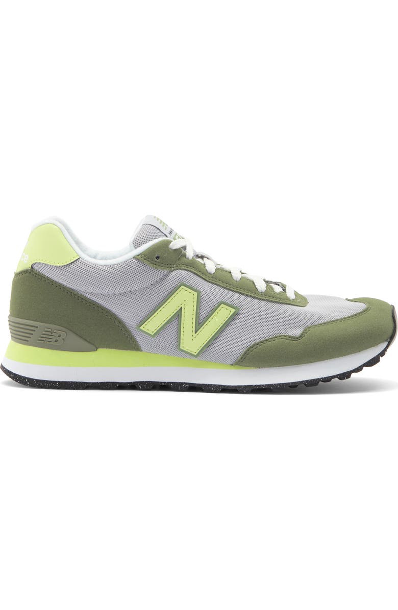 New Balance 515 Sneaker, Alternate, color, Raincloud/ Dry Lime