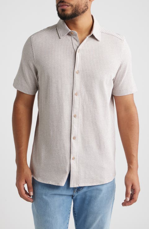 Bennett Gingham Short Sleeve Button-Up Shirt