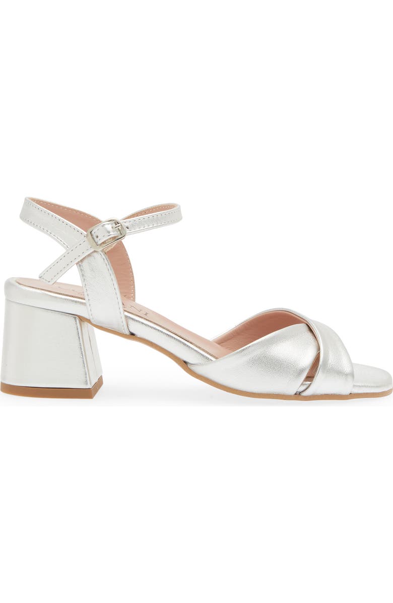 Cordani Ilaria Block Heel Sandal, Alternate, color, Argento