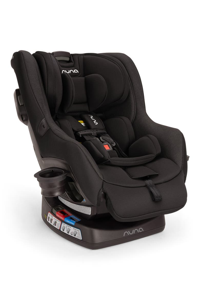 RAVA™ Flame Retardant–Free Convertible Car Seat, Main, color, CAVIAR
