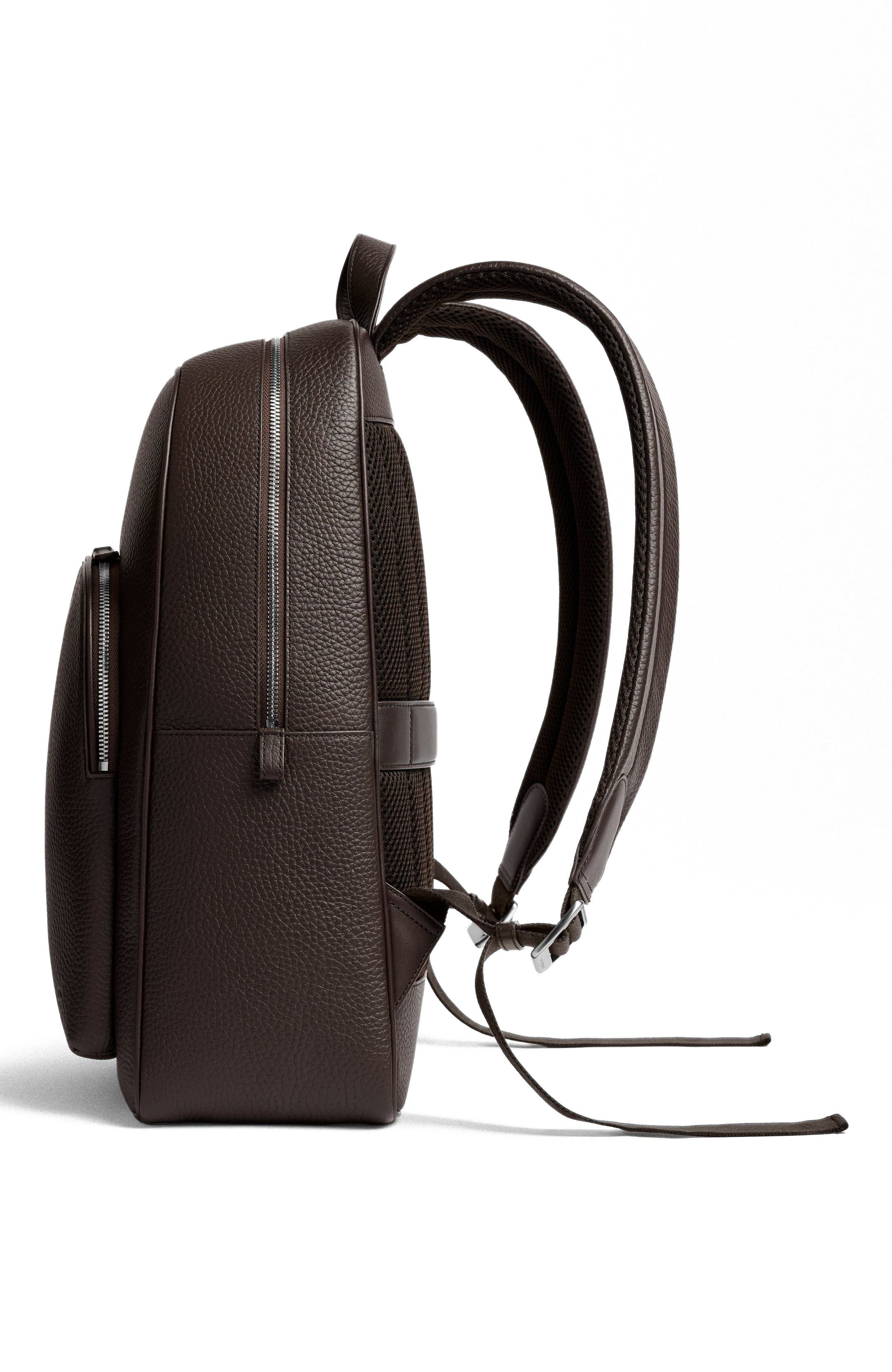 Ayrton Backpack, Alternate, color, Chocolate
