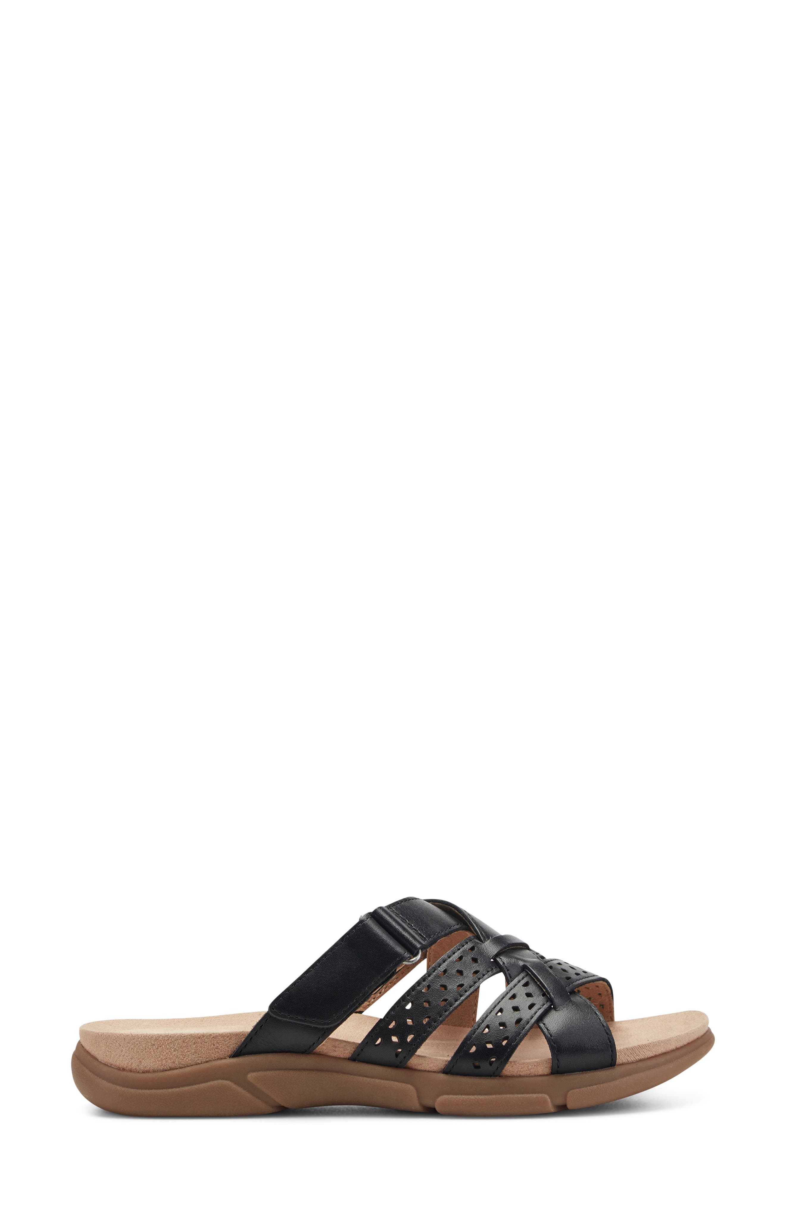 Easy Spirit Melinna Slide Sandal, Alternate, color, Black