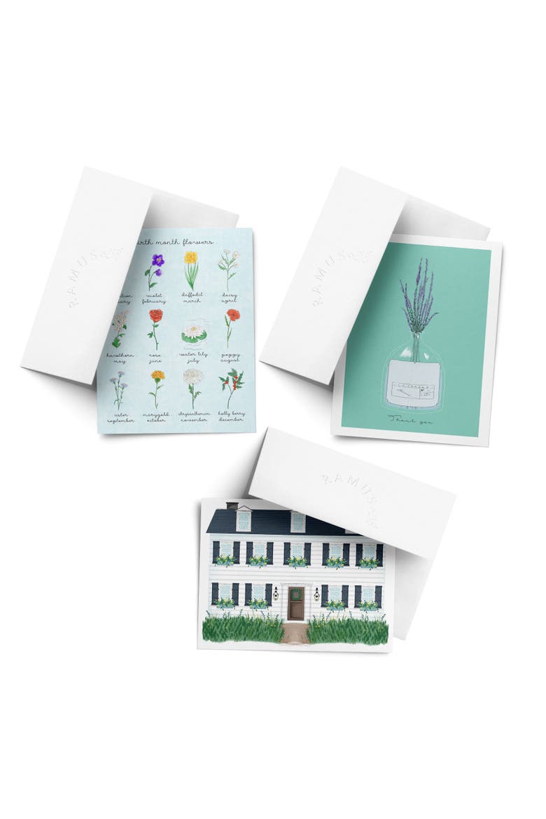 Everyday Greeting Card Pack (3ct) "Flowers, House, Jar", Main, color, Multi-Pack