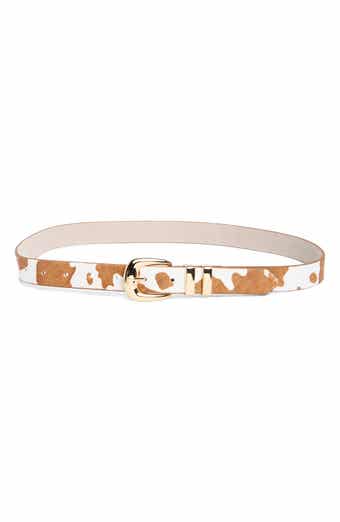 Genuine Calf Hair Belt
