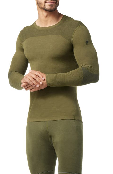 Intraknit™ Thermal Base Layer Long Sleeve Merino Wool Blend Top