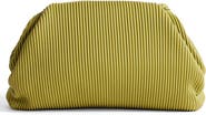 Topshop Golde Medium Faux Leather Clutch