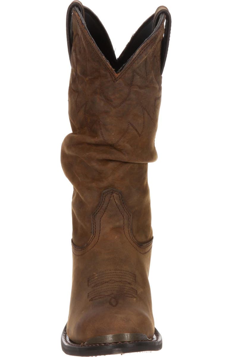 DURANGO Women's Slouch Western Boot, Alternate, color, Distressed Tan