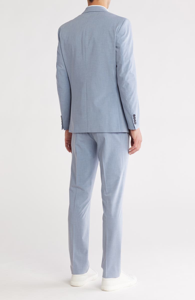 Ben Sherman Pinstripe Stretch Suit, Alternate, color, 