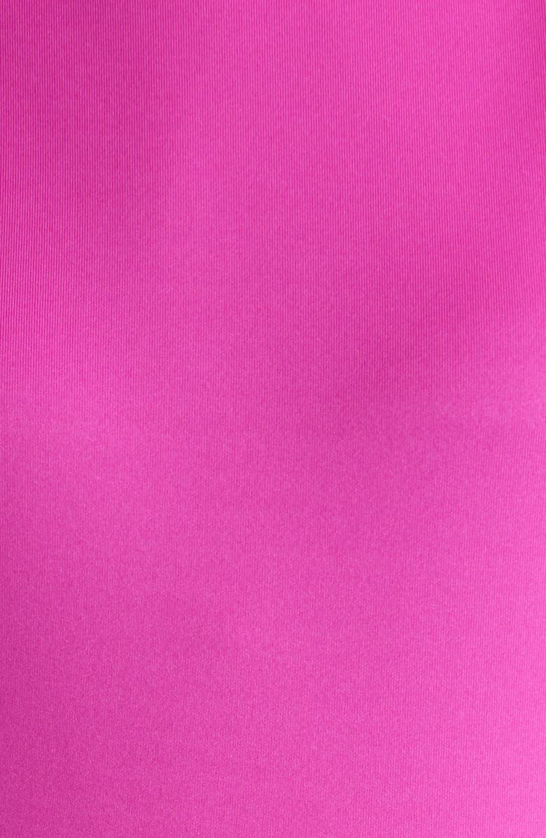 Eliza J Ruffle Sleeveless Gown, Alternate, color, Berry