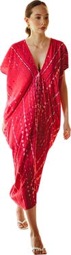PINK HALEY Madella Hand Dyed Kaftan Dress