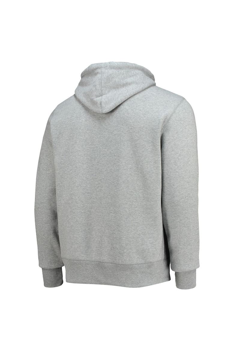 Men's '47 Heathered Gray Tampa Bay Lightning Pregame Headline Pullover Hoodie, Alternate, color, Heather Gray