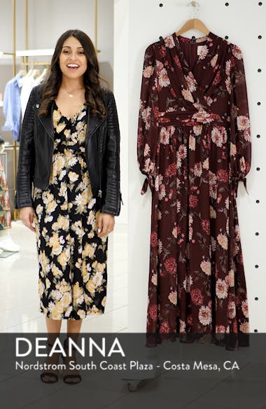 Gal Meets Glam Collection Georgia Chiffon Maxi Dress Nordstrom