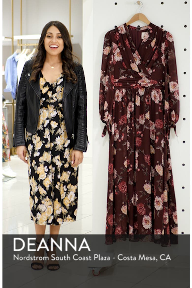 Georgia Chiffon Maxi Dress (Nordstrom Exclusive) video