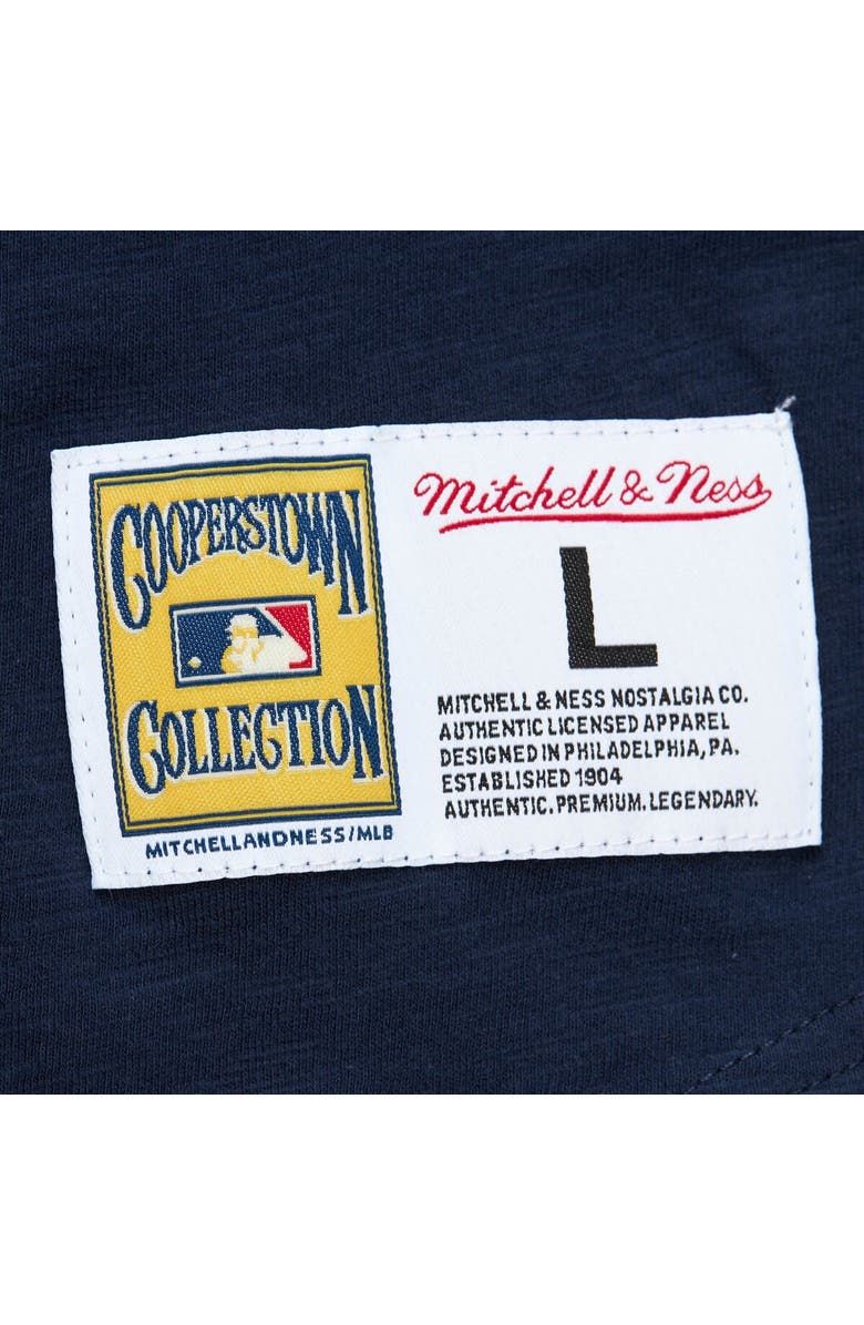 Mitchell & Ness Men's Mitchell & Ness Navy San Diego Padres Cooperstown Collection Legendary Raglan Slub Henley 3/4-Sleeve T-Shirt, Alternate, color, 