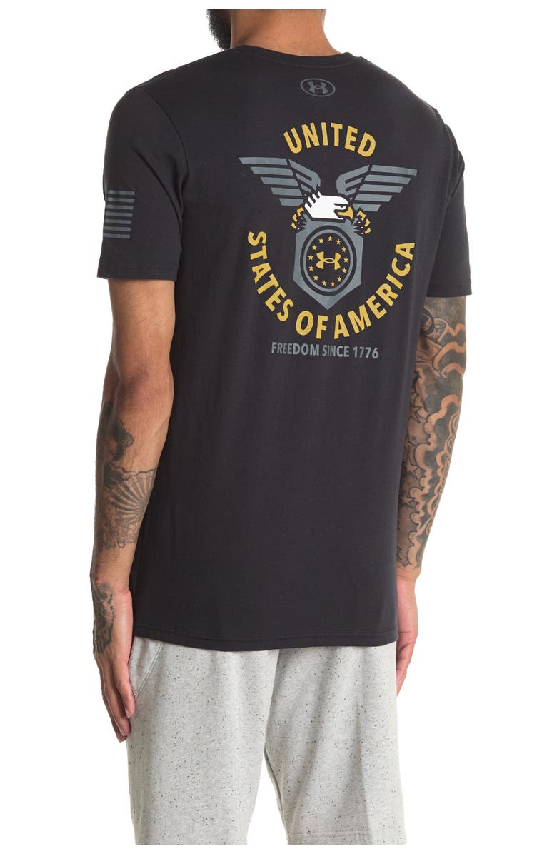 Under Armour Freedom Eagle 1 Tee, Alternate, color,